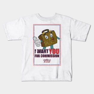 UMBRELLA ACADEMY 2: I WANT YOU FOR COMMISSION (GRUNGE STYLE) Kids T-Shirt